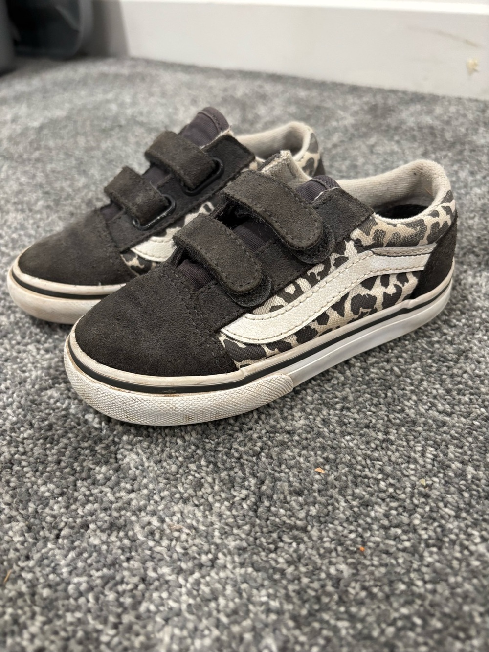 Toddler Girl Leopard Print Vans
